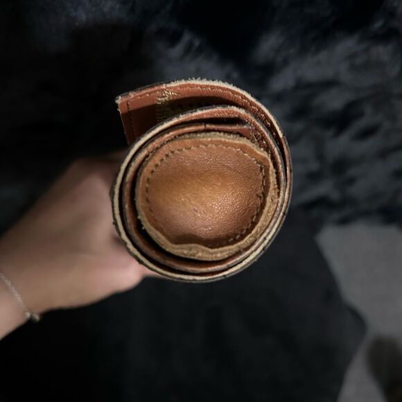 Roll Up Chess Set~Vintage Top Grain Leather Travel Roll Up Chess AND Checker Set - Picture 9 of 12